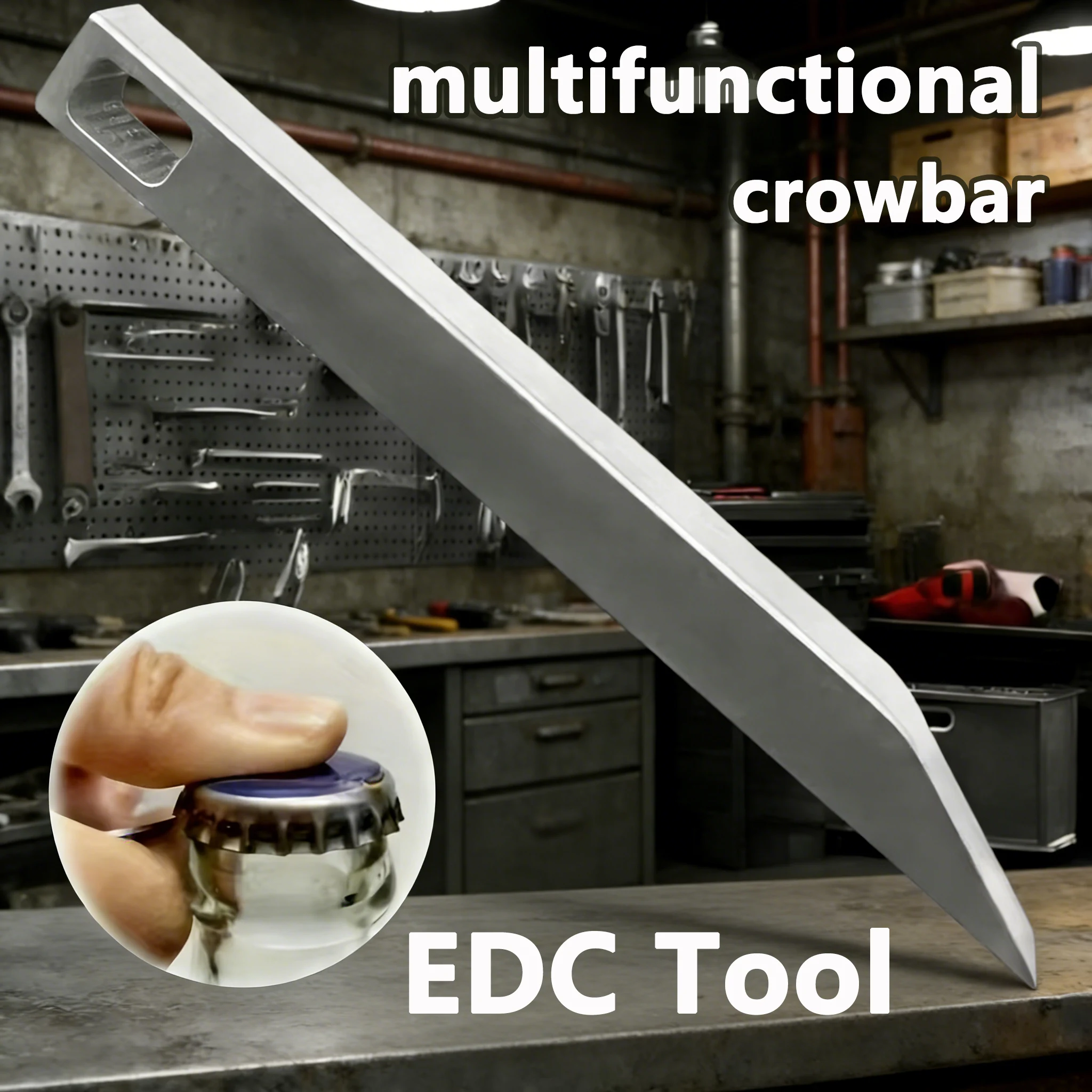 Edc Everyday Carry - Heavy Duty Keychain Prybar EDC Pry