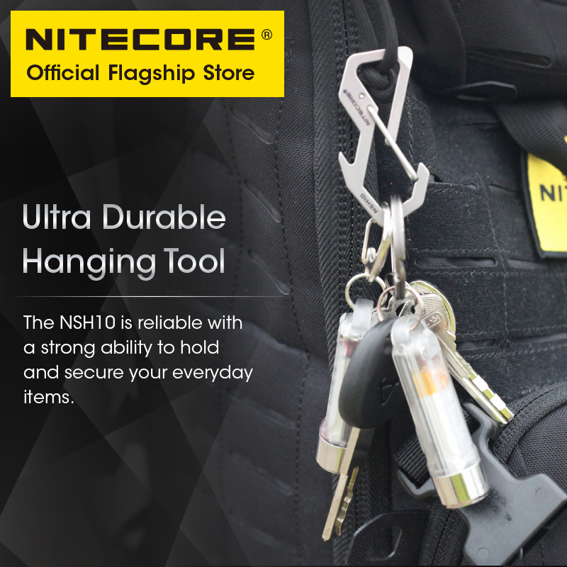 NITECORE NSH10 Multiuse Titani - đánh giá và giá Edc Carry Kit