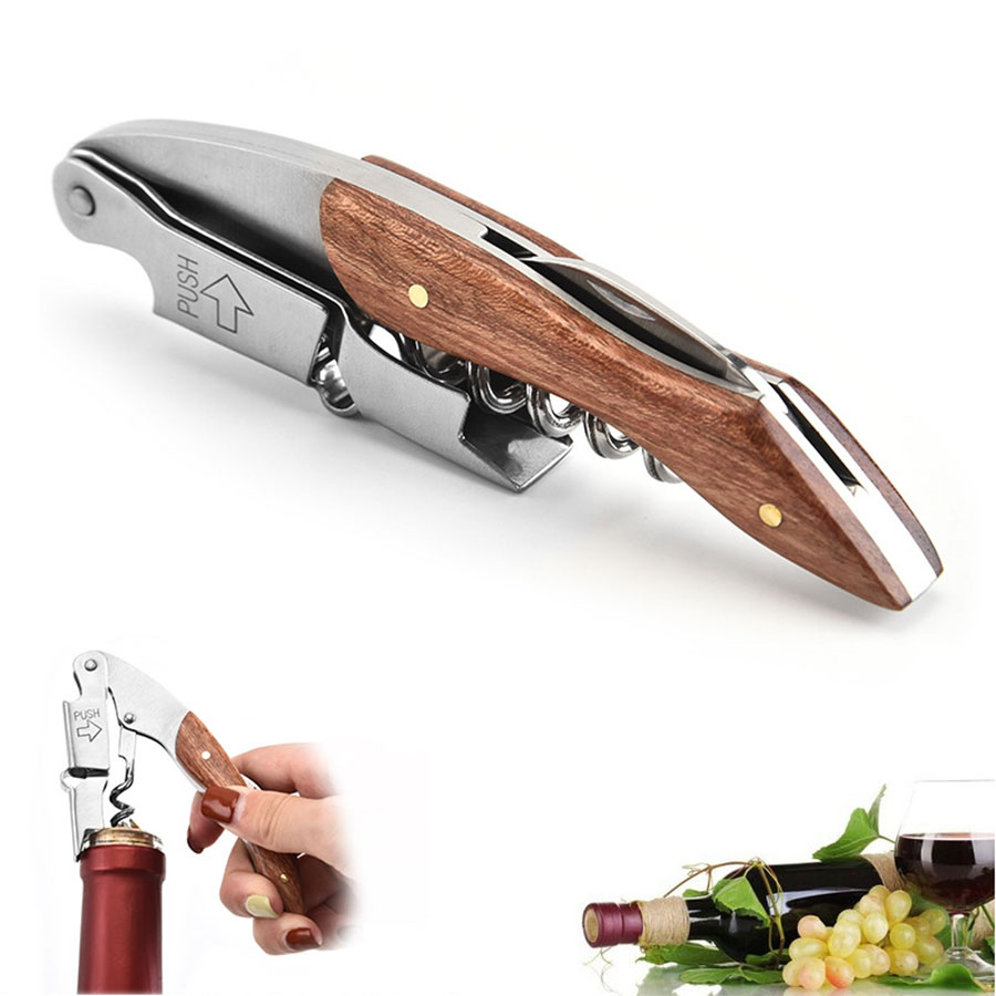 Wine Opener Combines Functiona - đánh giá và giá Bottle Opener Keyring