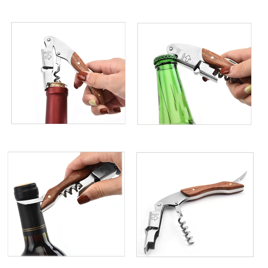 Wine Opener Combines Functiona - đánh giá và giá Bottle Opener Keyring
