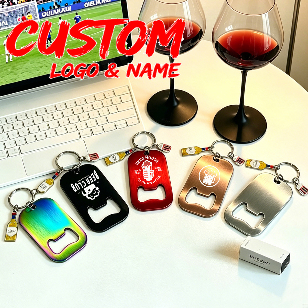 Personalized Stainless Steel B - đánh giá và giá Bottle Opener Keyring