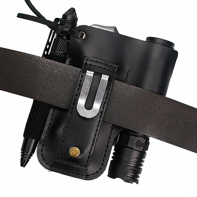EDC Leather Flashlight Tool Ho - đánh giá và giá Edc Everyday Carry