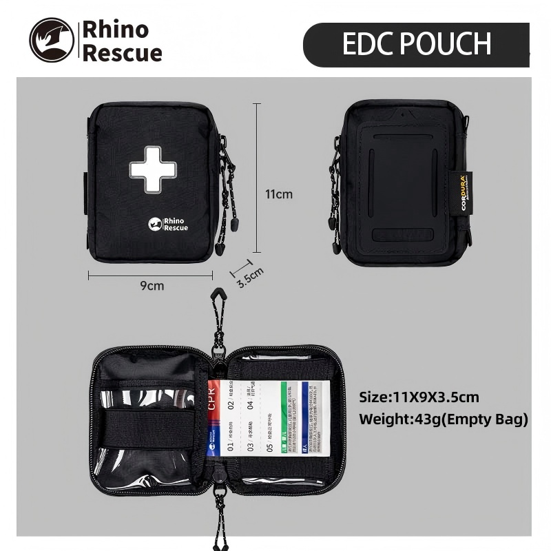 Rhino Rescue EDC POUCH, Compac - đánh giá và giá Edc Everyday Carry Gear