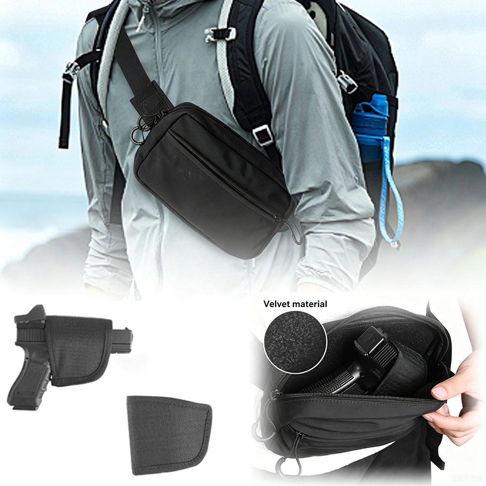 Concealed Carry Waist Bag Tact - đánh giá và giá Edc Concealed Carry Fanny Pack