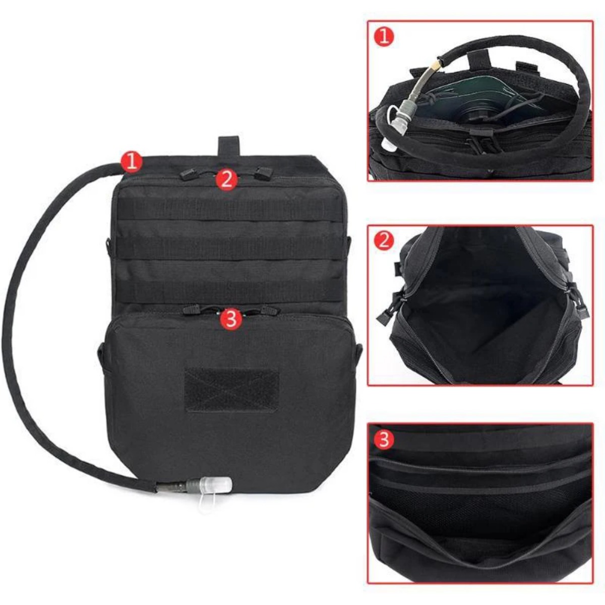 Outdoor Molle Bag Camping Hydr - đánh giá và giá Edc Everyday Carry