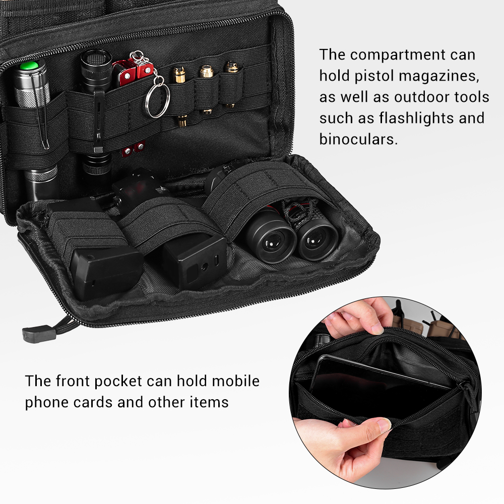 Molle Magazine Pouch Triple Ma - đánh giá và giá Edc Carry Kit