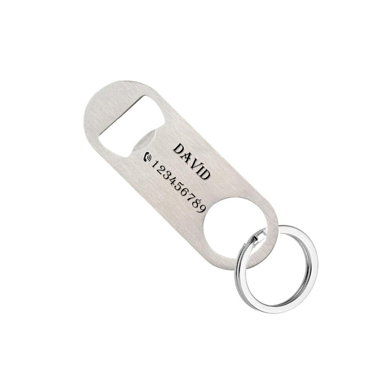 Cá Tính Móc Khóa Laser Khắc Th - đánh giá và giá Bottle Opener Keyring