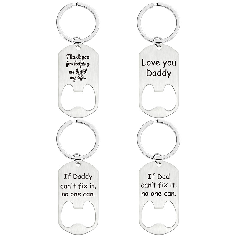 Cá Tính Móc Khóa Laser Khắc Th - đánh giá và giá Bottle Opener Keyring