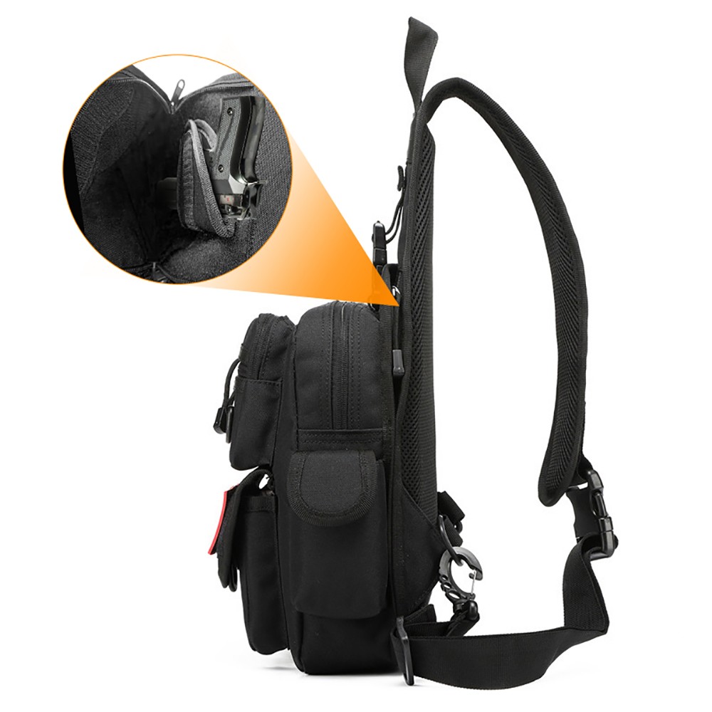 Concealed Carry Pistol Gun Bag - đánh giá và giá Edc Concealed Carry Backpack