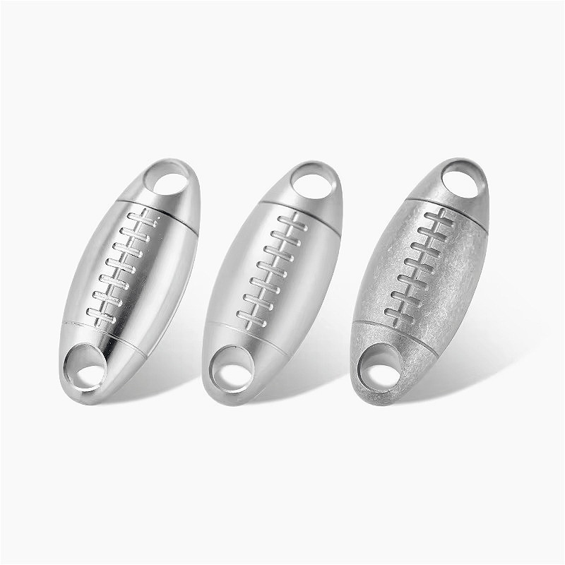 Titanium Rugby Shape Keychain  - đánh giá và giá Edc Carry Accessories